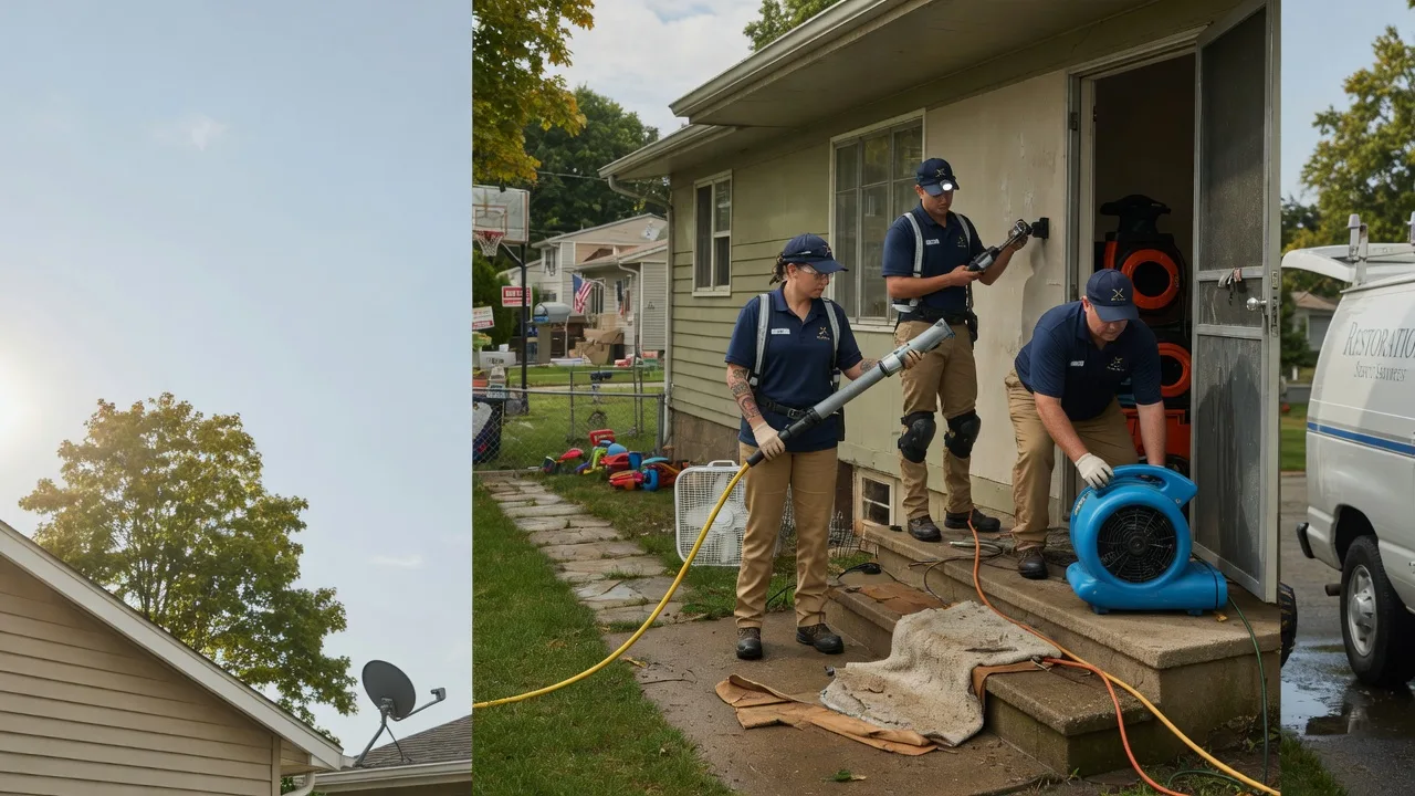 Crawl Space Water Removal in Indiana near me